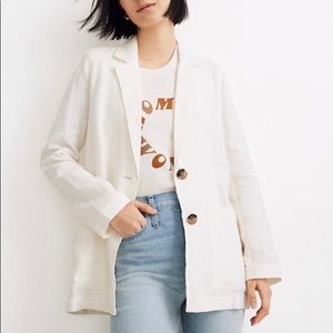 Madewell Linen Dorset Blazer